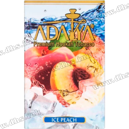 Тютюн Adalya (Адалія) - Ice Peach (Персик, Лід) 50г