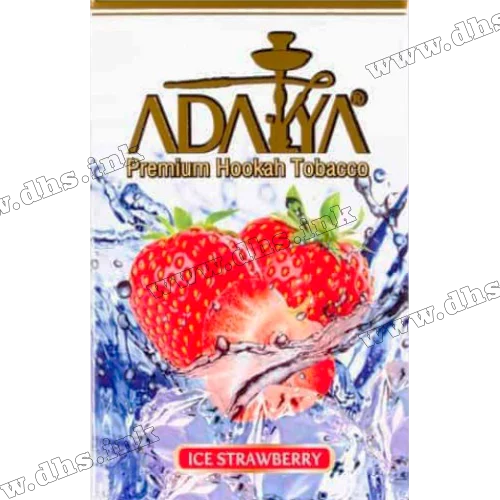 Тютюн Adalya (Адалія) - Ice Strawberry (Полуниця, Лід) 50г