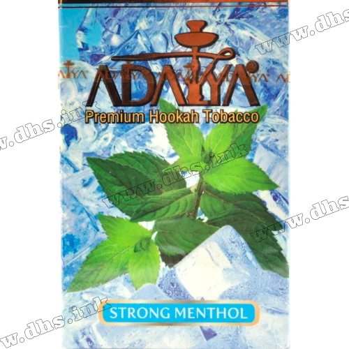 Табак Adalya (Адалия) - Strong Menthol (Мята, Лед) 50г 