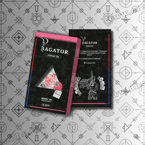 Бестабачная смесь Bagator (Багатор) - Berry Jin (Ягодный Джин) 50г