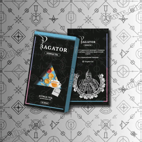 Бестабачная смесь Bagator (Багатор) - Citrus Tea (Цитрус, Чай) 50г