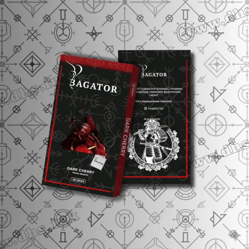 Безтютюнова суміш Bagator (Багатор) - Dark Cherry (Темна Вишня) 50г
