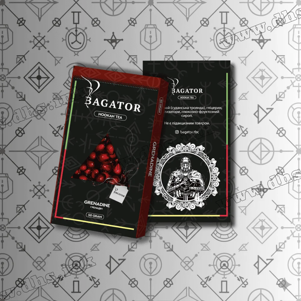 Бестабачная смесь Bagator (Багатор) - Grenadine (Гренадин) 50г Бестабачная смесь Bagator (Багатор) - Grenadine (Гренадин) 50г