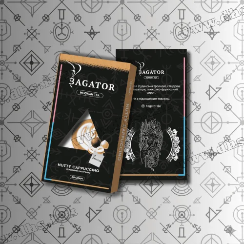 Бестабачная смесь Bagator (Багатор) - Nutty Cappuccino (Ореховый Капучино) 50г