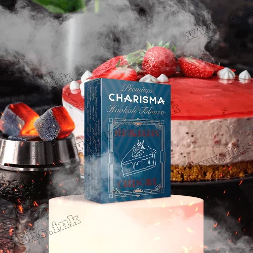 Табак Charisma (Харизма) - Strawberry Сheesecake (Клубничный Чизкейк) 50г