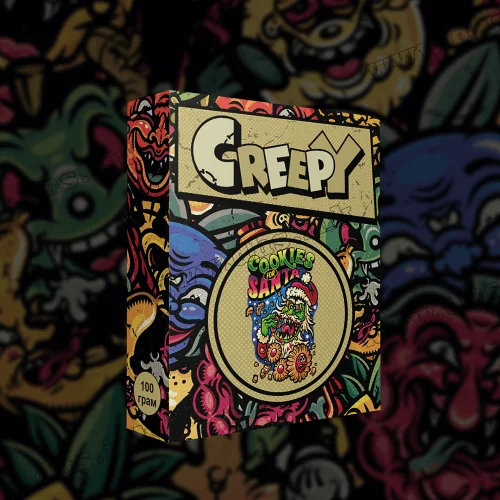 Табак Creepy (Крипи) - Cookies for Santa (Печенье с Земляничным Джемом) 250г