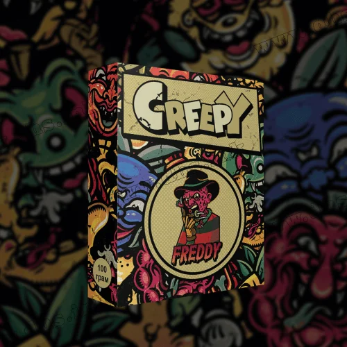Табак Creepy (Крипи) - Freddy (Киви, Клубника, Грейпфрут) 100г