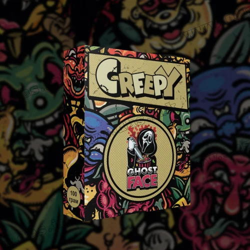 Табак Creepy (Крипи) - Ghostface (Фруктово Карамельный Попкорн) 100г