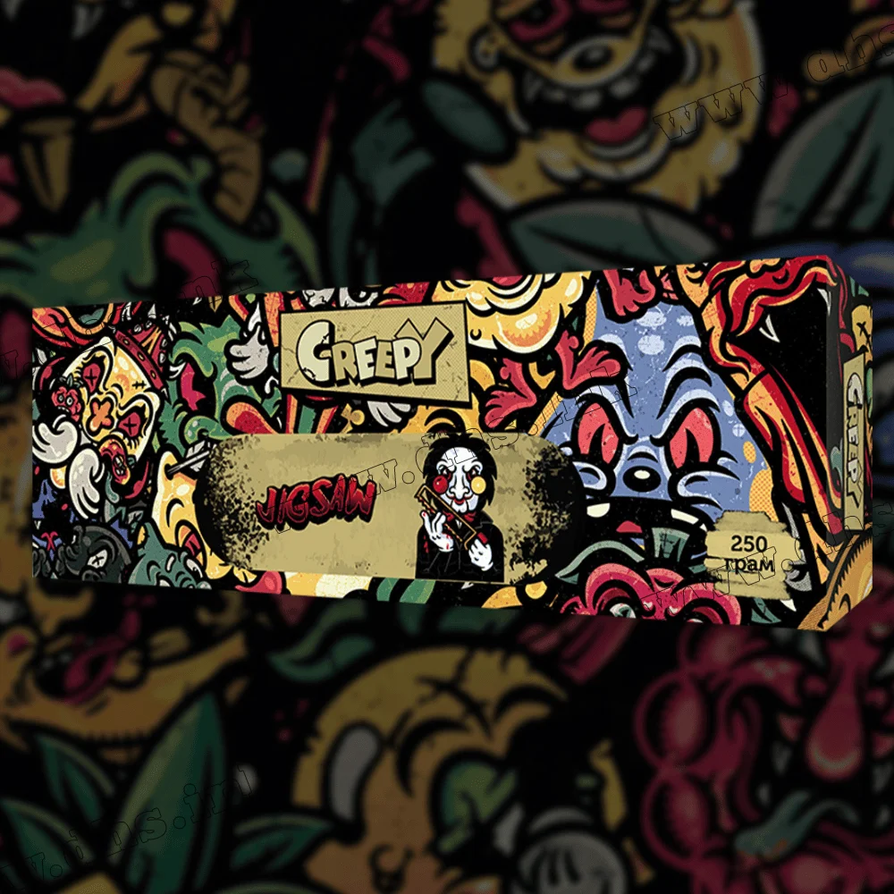 Табак Creepy (Крипи) - Jigsaw (Вишня, Апельсин) 250г