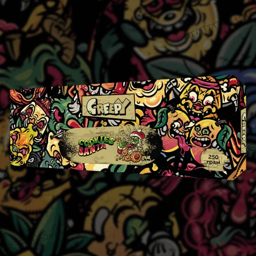 Табак Creepy (Крипи) - Cookies for Santa (Печенье с Земляничным Джемом) 250г