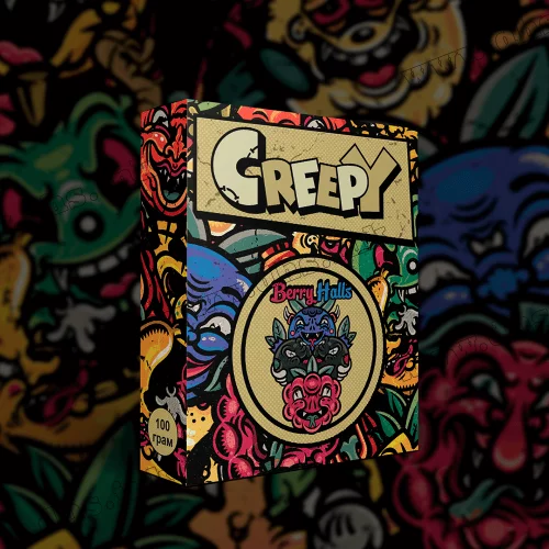 Табак Creepy (Крипи) - Berry Halls (Ягодный Холс) 100г