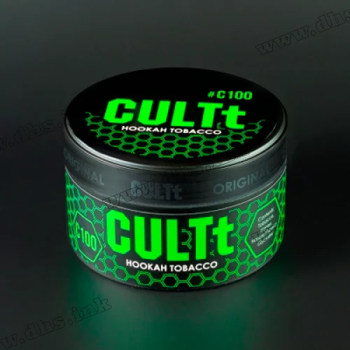 Табак CULTt (Культ) - C100 (Зеленое Яблоко, Лед) 20г