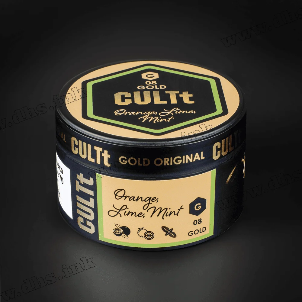 Тютюн CULTt (Культ) - С8 (Апельсин, Лайм, М'ята) 100г