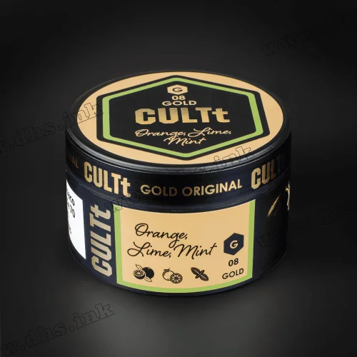 Тютюн CULTt (Культ) - С8 (Апельсин, Лайм, М'ята) 100г