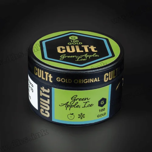 Табак CULTt (Культ) - C100 (Зеленое Яблоко, Лед) 100г