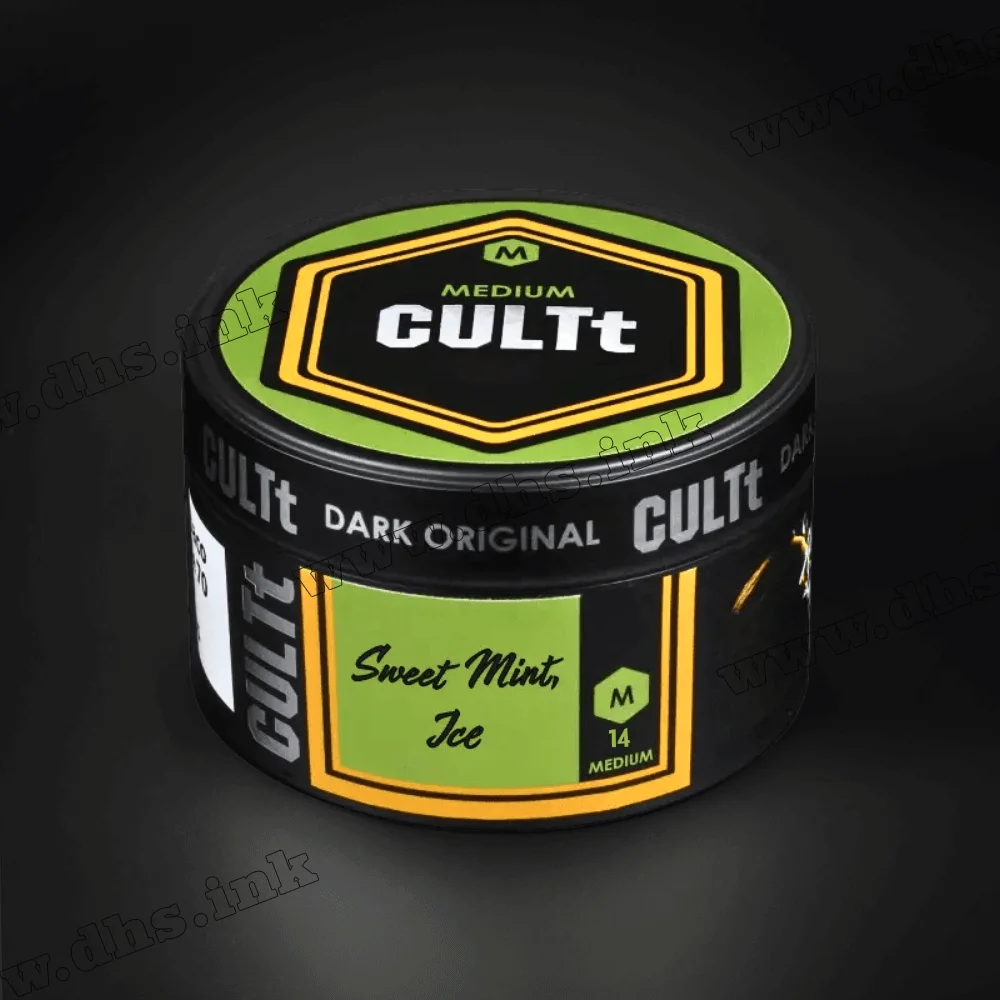 Тютюн CULTt (Культ) Medium - M14 Sweet Mint Ice (Солодка М'ята, Лід) 100г