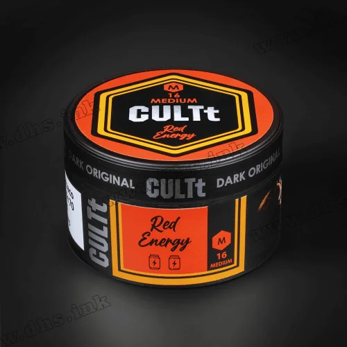 Табак CULTt (Культ) Medium - M16 Energy Drink (Энергетический напиток) 100г Табак CULTt (Культ) Medium - M16 Energy Drink (Энергетический напиток) 100г