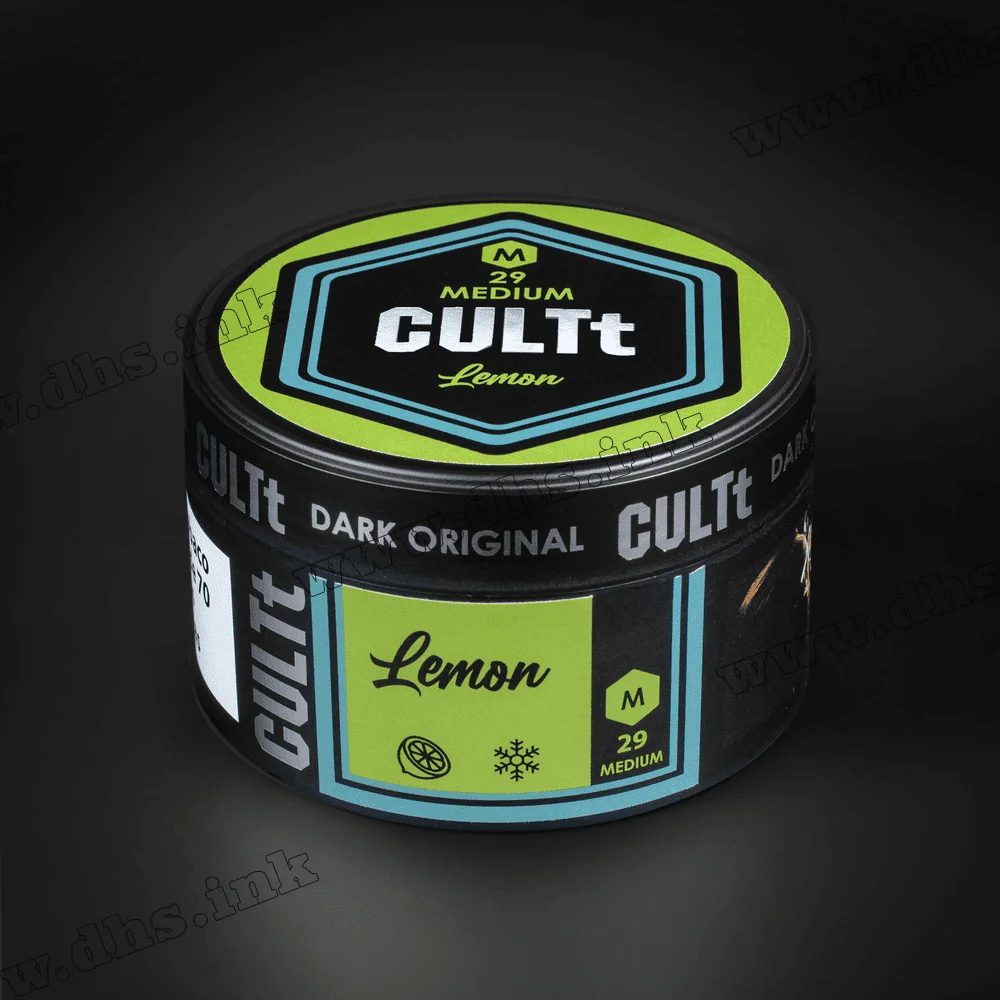 Табак CULTt (Культ) Medium - M29 Lemon Ice (Лимон, Лед) 100г