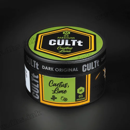 Тютюн CULTt (Культ) Medium - M03 Cactus Lime (Кактус, Лайм) 100г
