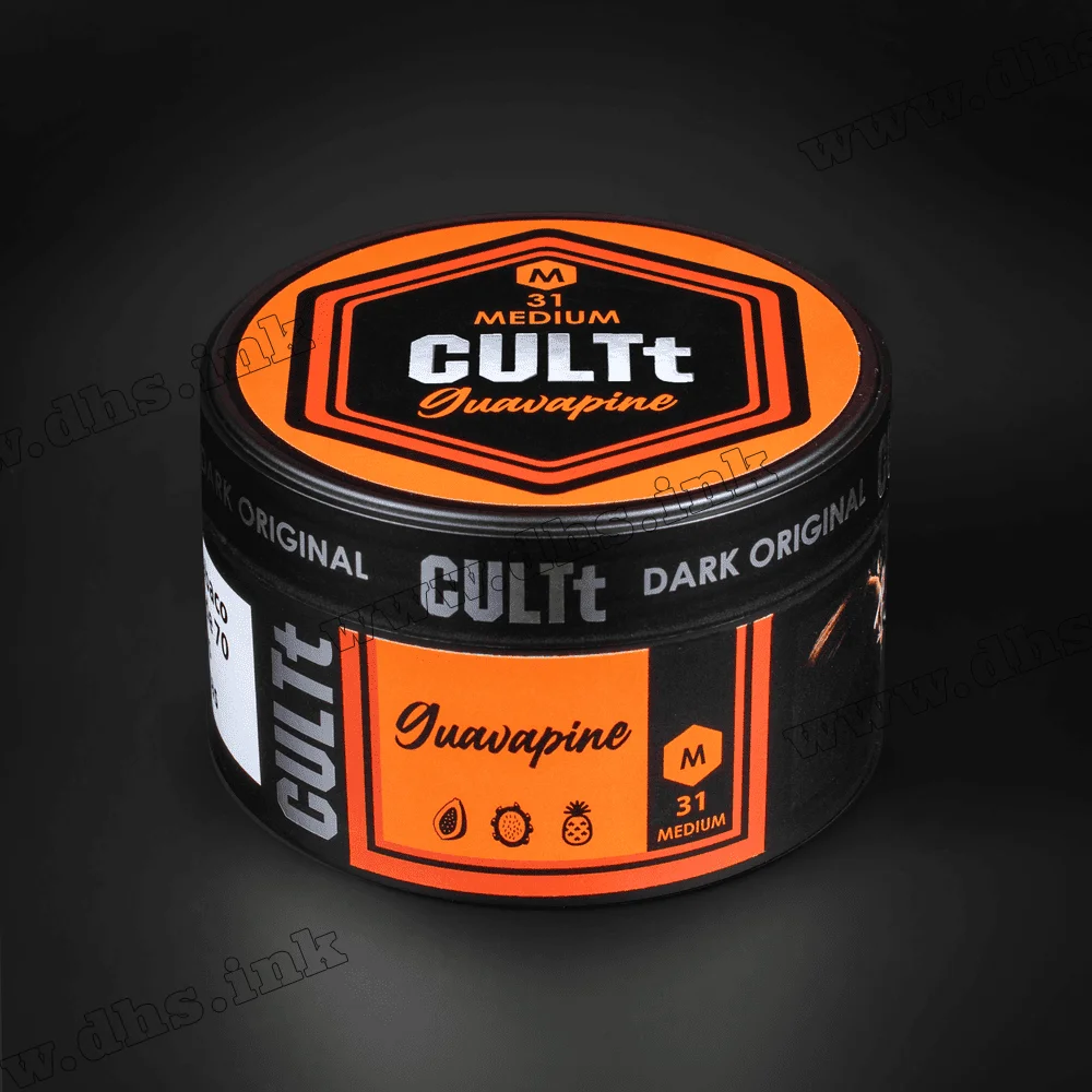 Табак CULTt (Культ) Medium - M31 Guavapine (Гуава, Питайя, Ананас) 100г