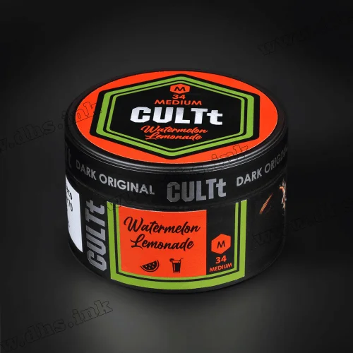 Табак CULTt (Культ) Medium - M34 Watermelon Lemonade (Арбузный Лимонад) 100г