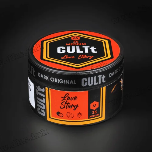 Табак CULTt (Культ) Medium - M35 Love Story (Клубника, Маракуйя, Дыня, Лед) 100г