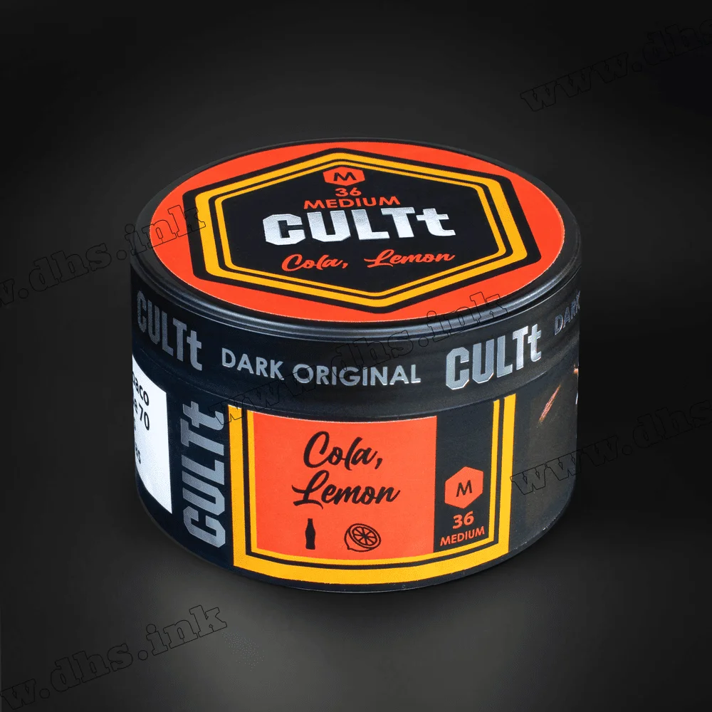 Тютюн CULTt (Культ) Medium - M36 Cola Lemon (Кола, Лимон) 100г