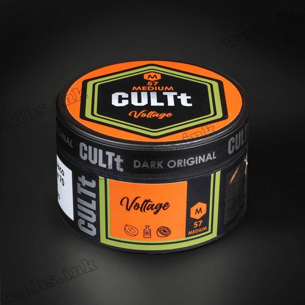 Табак CULTt (Культ) Medium - M57 Voltage (Амаретто, Лимон, Дыня) 100г Табак CULTt (Культ) Medium - M57 Voltage (Амаретто, Лимон, Дыня) 100г