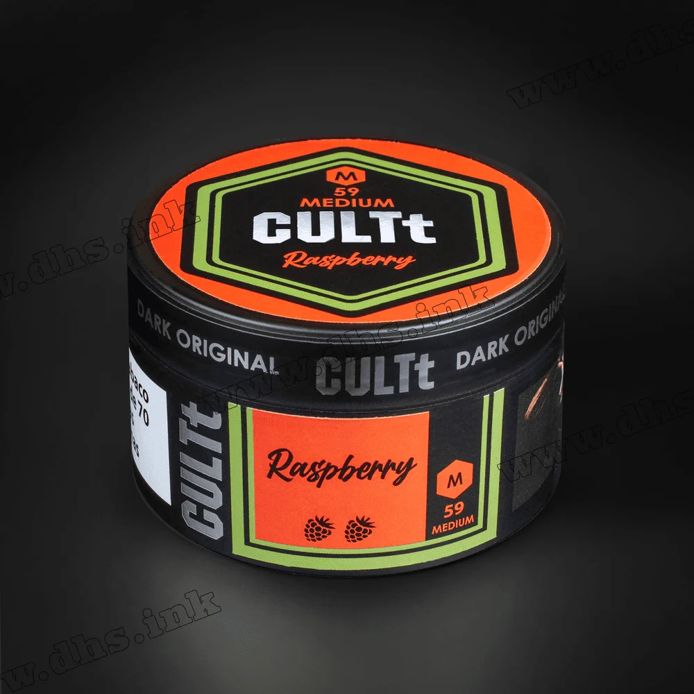 Табак CULTt (Культ) Medium - M59 Raspberry (Малина) 100г Табак CULTt (Культ) Medium - M59 Raspberry (Малина) 100г