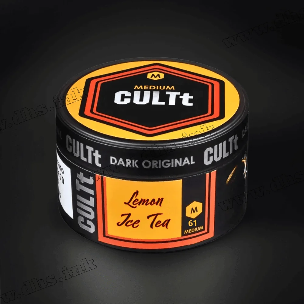 Табак CULTt (Культ) Medium - M61 Lemon Ice Tea (Чай, Лимон, Лед) 100г