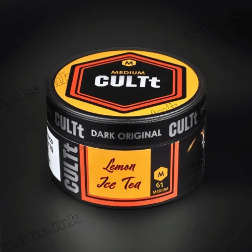 Табак CULTt (Культ) Medium - M61 Lemon Ice Tea (Чай, Лимон, Лед) 100г Табак CULTt (Культ) Medium - M61 Lemon Ice Tea (Чай, Лимон, Лед) 100г