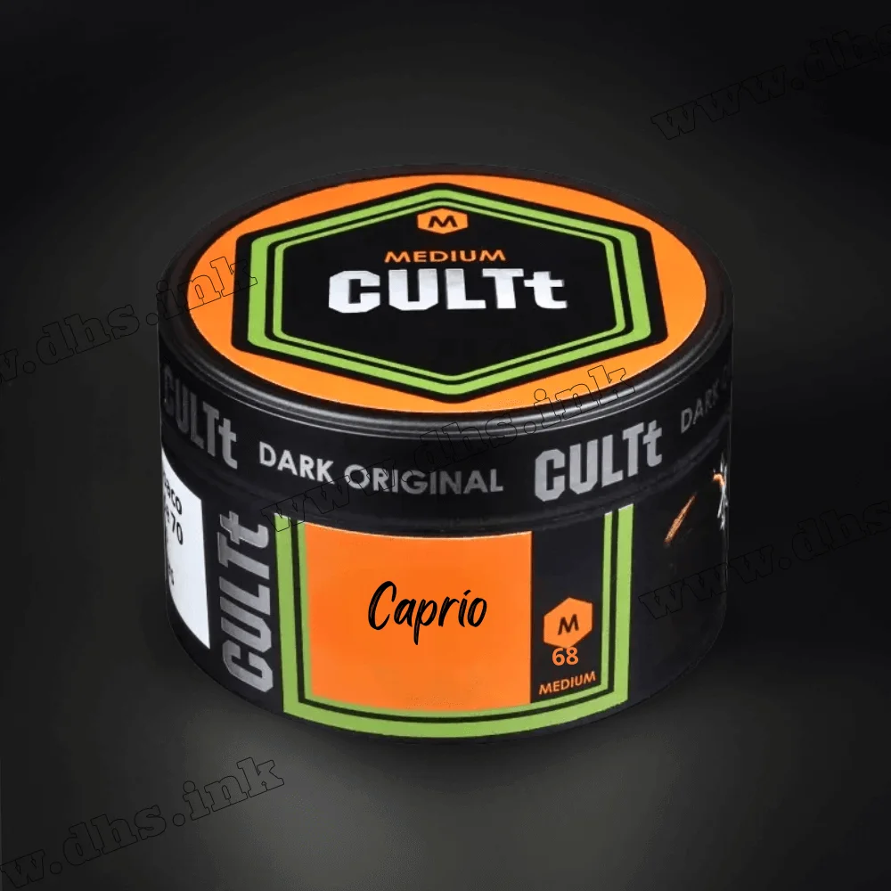 Табак CULTt (Культ) Medium - M68 Caprio (Апельсиновый Сок) 100г Табак CULTt (Культ) Medium - M68 Caprio (Апельсиновый Сок) 100г
