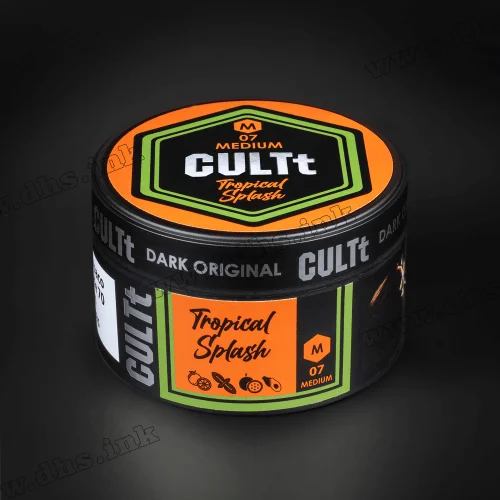 Тютюн CULTt (Культ) Medium - M07 Tropical Splash (Лайм, Маракуя, Манго, М'ята) 100г