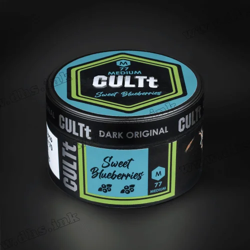 Табак CULTt (Культ) Medium - M77 Sweet Blueberries (Сладкая Черника) 100г