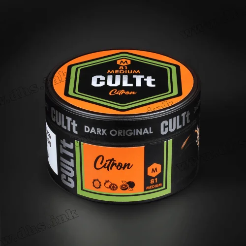 Табак CULTt (Культ) Medium - M81 Citron (Питайя, Лайм, Апельсин) 100г