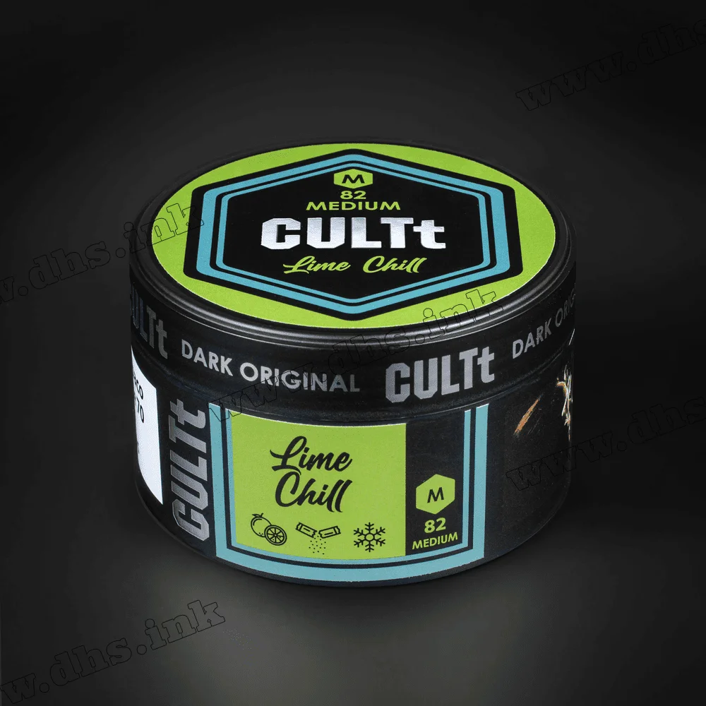 Табак CULTt (Культ) Medium - M82 Lime Chill (Кисло-Сладкий) 100г