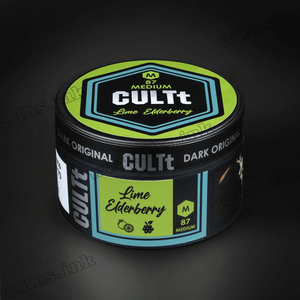 Тютюн CULTt (Культ) Medium - M87 Lime Elderberry (Лайм, Бузина) 100г