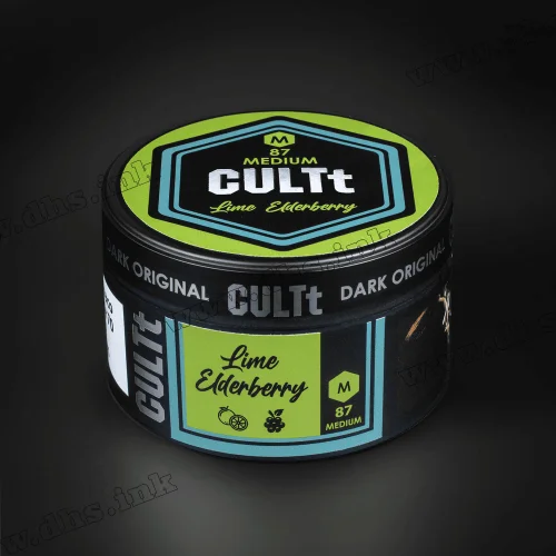 Табак CULTt (Культ) Medium - M87 Lime Elderberry (Лайм, Бузина) 100г Табак CULTt (Культ) Medium - M87 Lime Elderberry (Лайм, Бузина) 100г