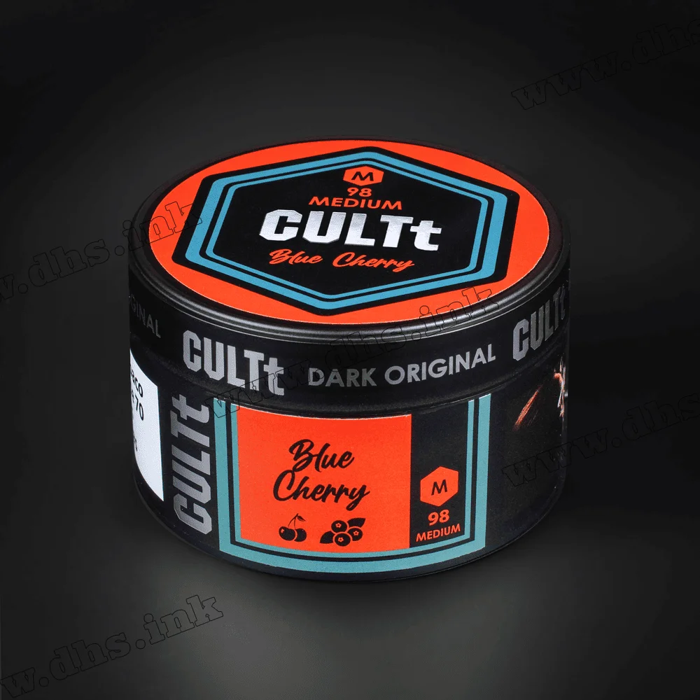 Тютюн CULTt (Культ) Medium - M98 Blue Cherry (Вишня, Чорниця) 100г