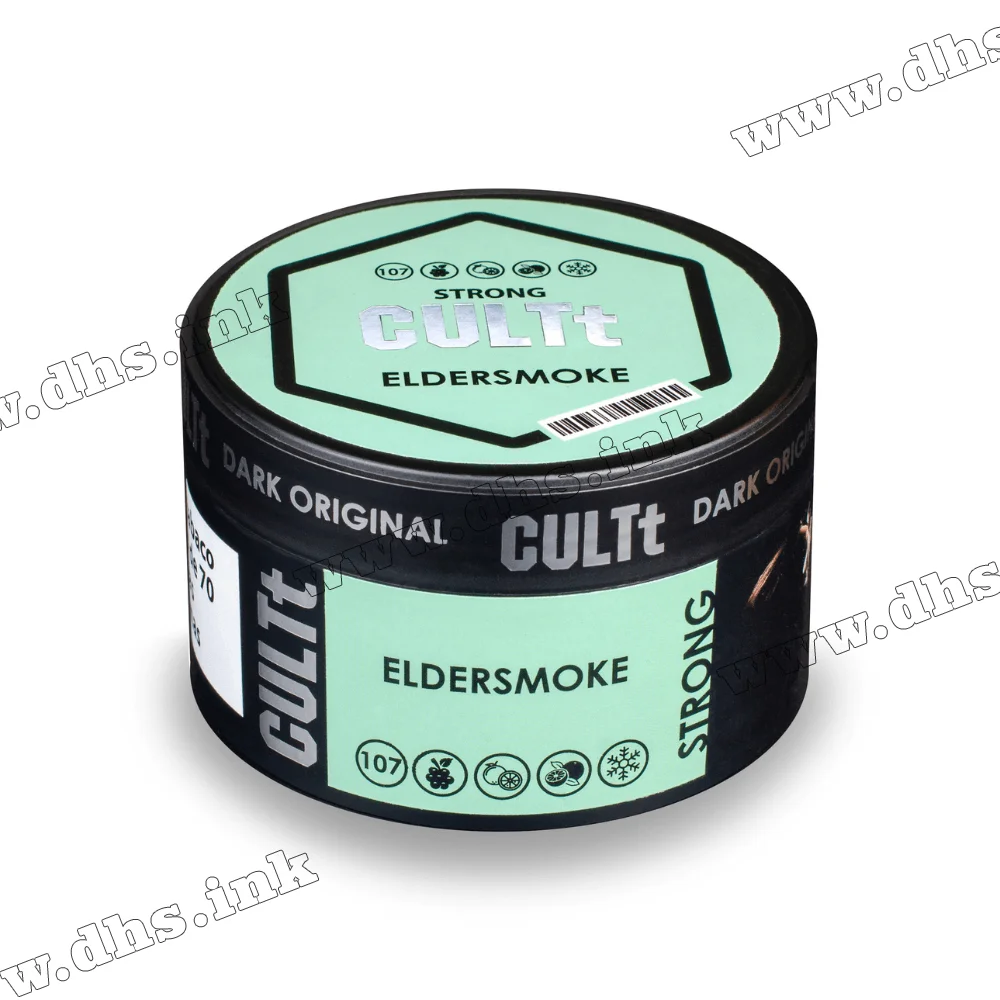 Табак CULTt (Культ) Strong - DS107 Eldersmoke (Бузина, Лайм, Апельсин, Лед) 100г