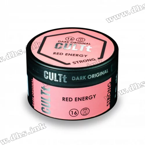 Табак CULTt (Культ) Strong - DS16 Red Energy (Энергетический напиток) 100г