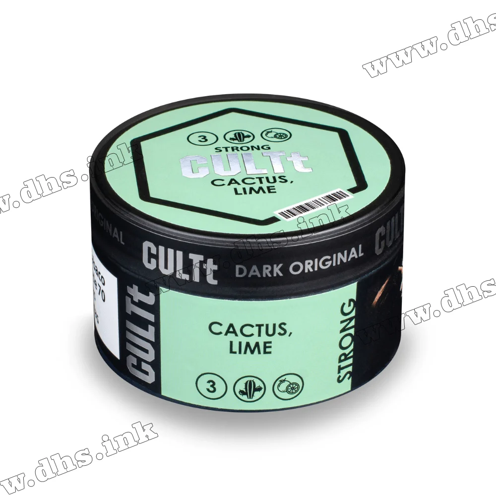 Табак CULTt (Культ) Strong - DS3 Cactus Lime (Кактус, Лайм) 100г