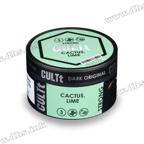 Табак CULTt (Культ) Strong - DS3 Cactus Lime (Кактус, Лайм) 100г