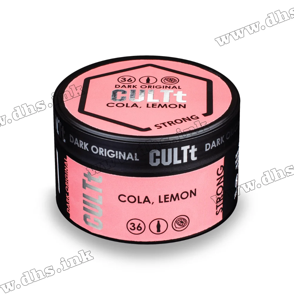 Табак CULTt (Культ) Strong - DS36 Cola Lemon (Кола, Лимон) 100г