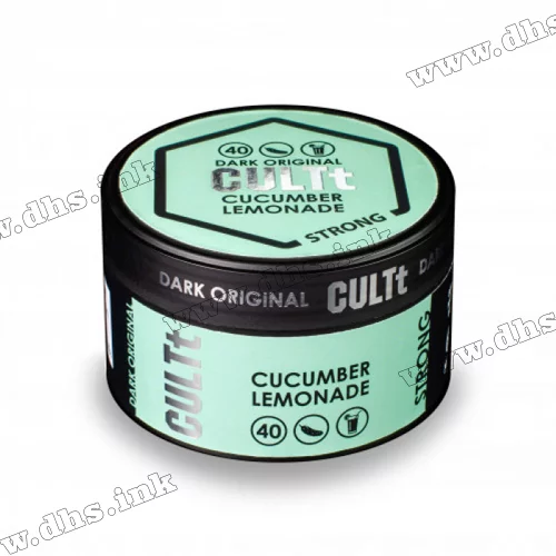 Табак CULTt (Культ) Strong - DS40 Cucumber Lemonade (Огуречный Лимонад) 100г