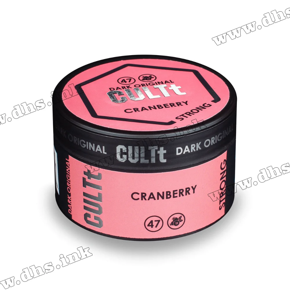 Табак CULTt (Культ) Strong - DS47 Cranberry (Клюква) 100г