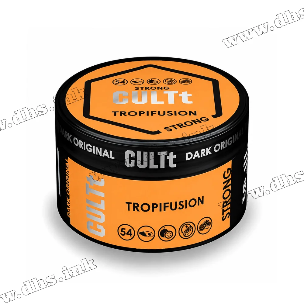 Табак CULTt (Культ) Strong - DS54 Tropifusion (Манго, Маракуйя, Грейпфрут, Апельсин) 100г