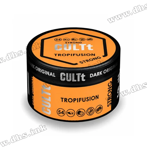 Табак CULTt (Культ) Strong - DS54 Tropifusion (Манго, Маракуйя, Грейпфрут, Апельсин) 100г