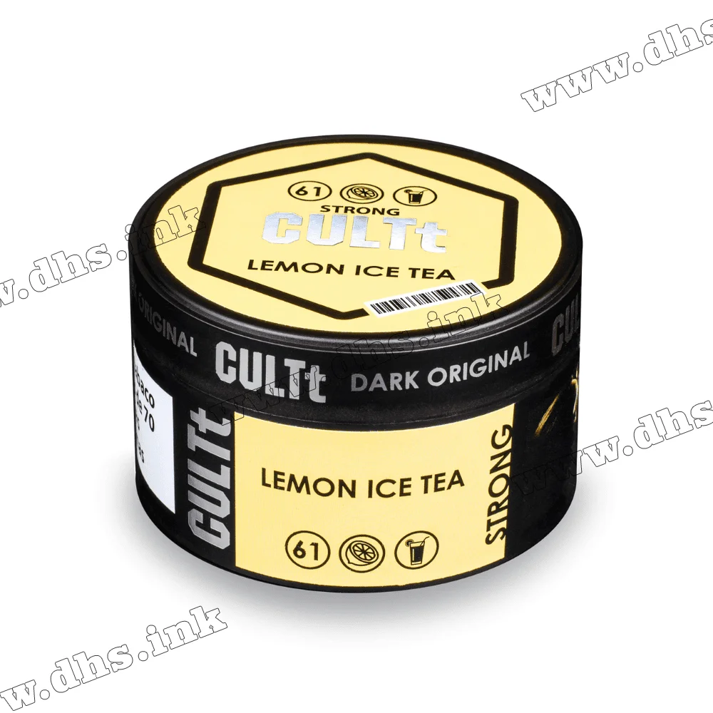 Табак CULTt (Культ) Strong - DS61 Lemon Ice Tea (Чай, Лимон, Лед) 100г Табак CULTt (Культ) Strong - DS61 Lemon Ice Tea (Чай, Лимон, Лед) 100г