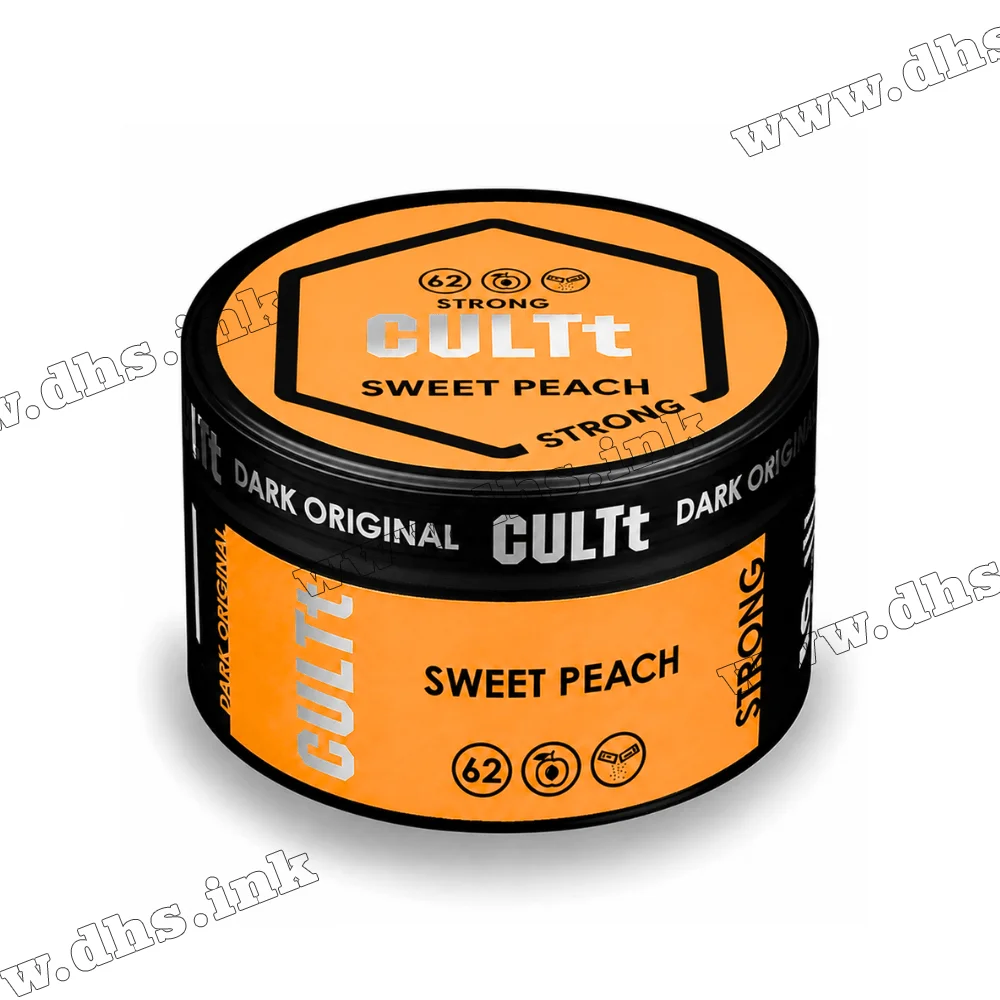 Табак CULTt (Культ) Strong - DS62 Sweet Peach (Сладкий Персик) 100г
